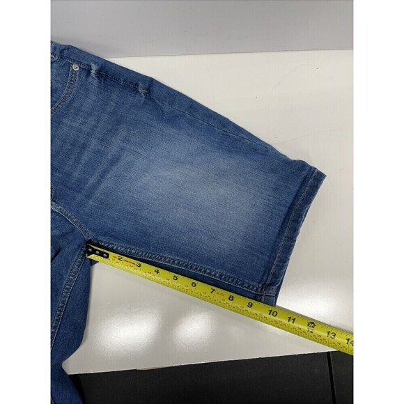 Calvin Klein Women’s Size 6 Blue Denim Bermuda Shorts 10” Inseam - Picture 10 of 13